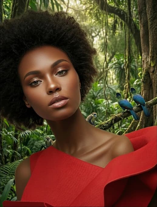 Preserving Kakamega Forest - Fashion Model